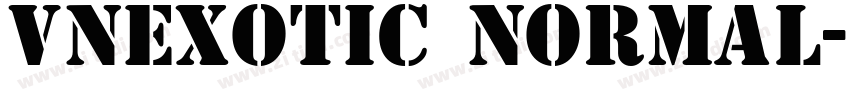 VnExotic Normal字体转换